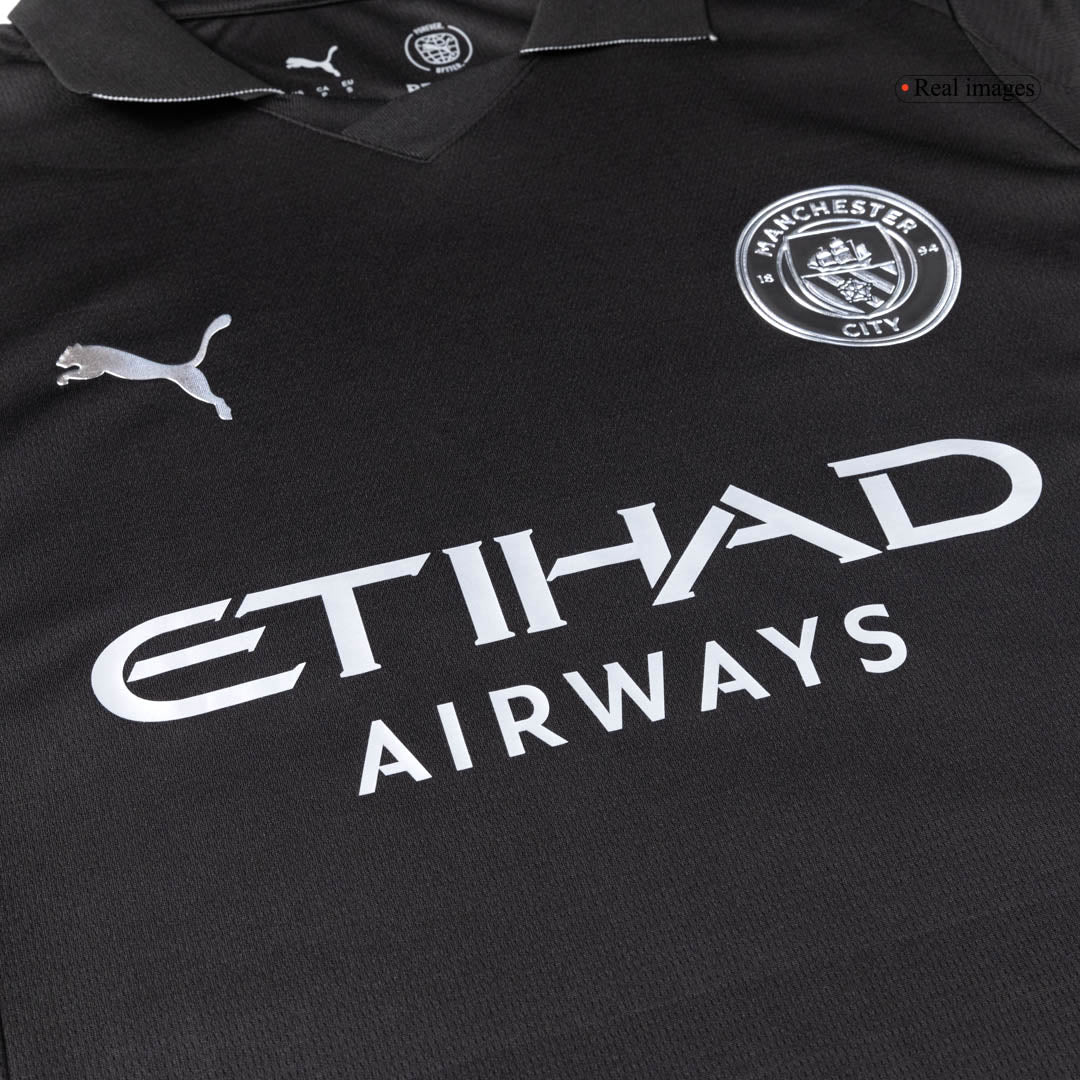 REIJNDERS #4 Manchester City Away Soccer Jersey 2025/26 - Image 4