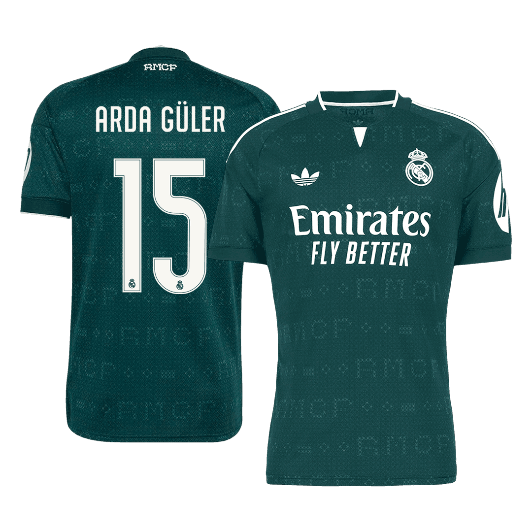 ARDA GÜLER #15 Real Madrid Away Soccer Jersey 2026/27