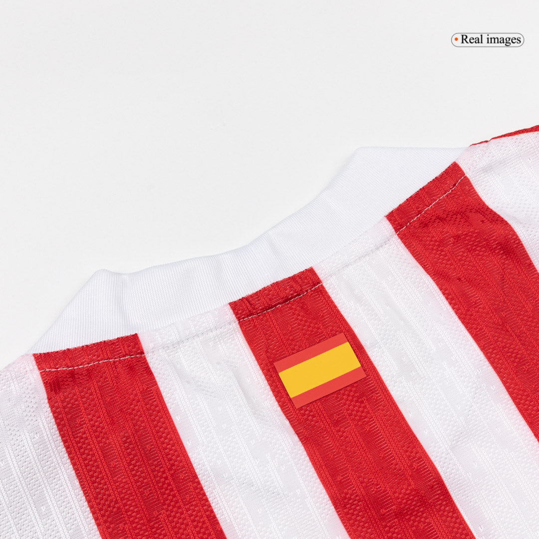 SØRLOTH #9 Atletico Madrid Home Player Version Jersey 2025/26 - Image 2