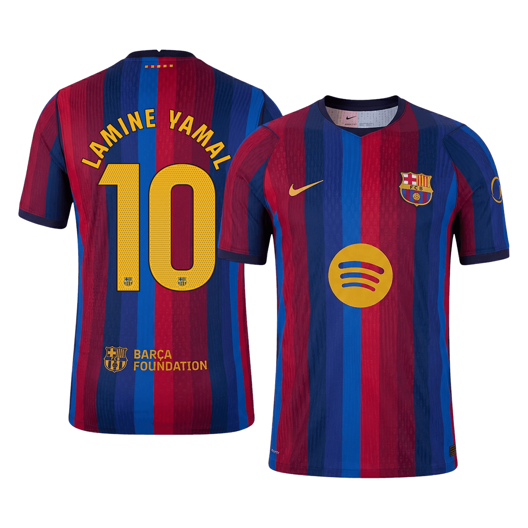LAMINE YAMAL #10 Barcelona Home Player Version Jersey 2026/27
