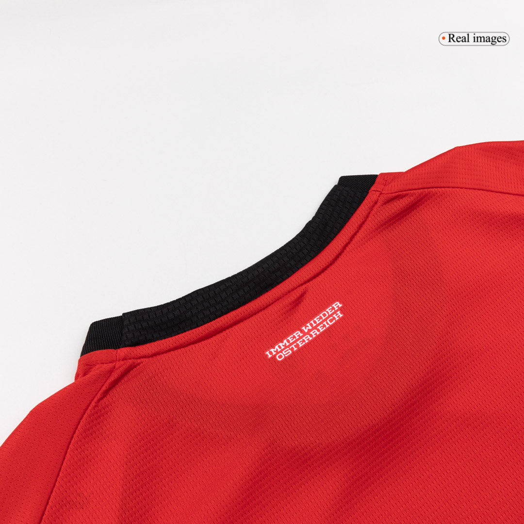 LAIMER#20 Austria Home Soccer Jersey World Cup 2026 Red - Image 2