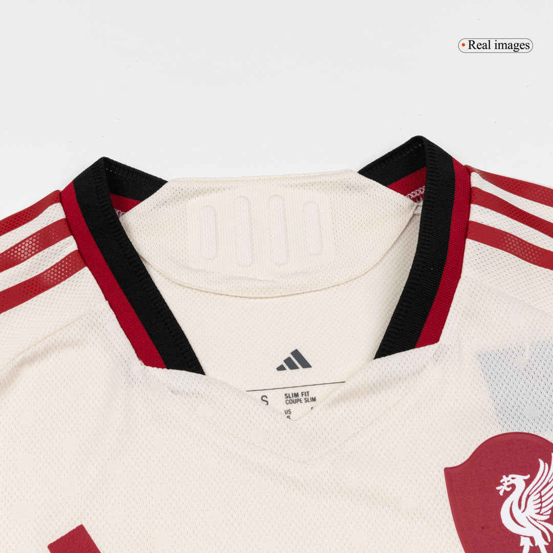 GAKPO #18 Liverpool Away Authentic Soccer Jersey 2025/26 - Image 9
