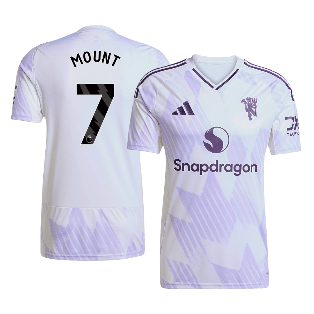 MOUNT #7 Manchester United Away Soccer Jersey 2025/26