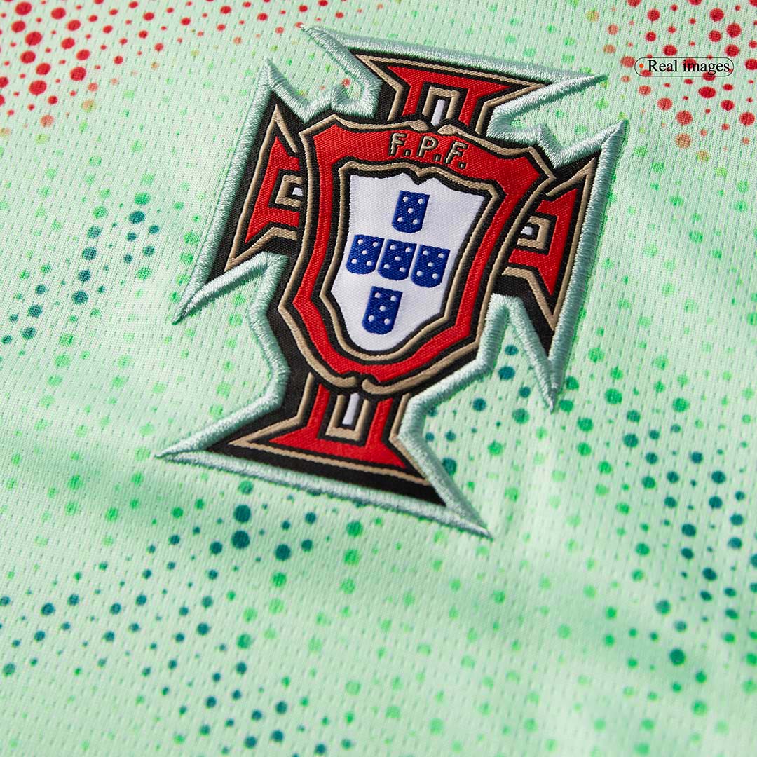 Men's Portugal Away Soccer Jersey 2025 Green - Women's Euro - Image 7