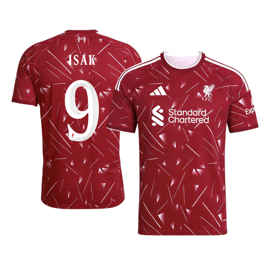 ISAK #9 Liverpool Home Soccer Jersey 2026/27 - UCL