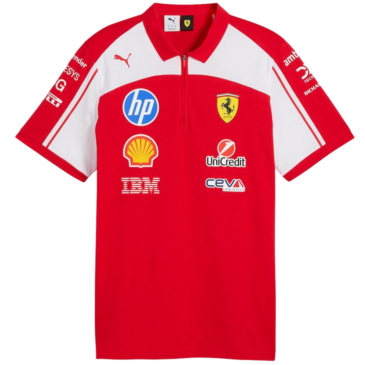 Ferrari F1 2026 Team Polo Red - Image 3