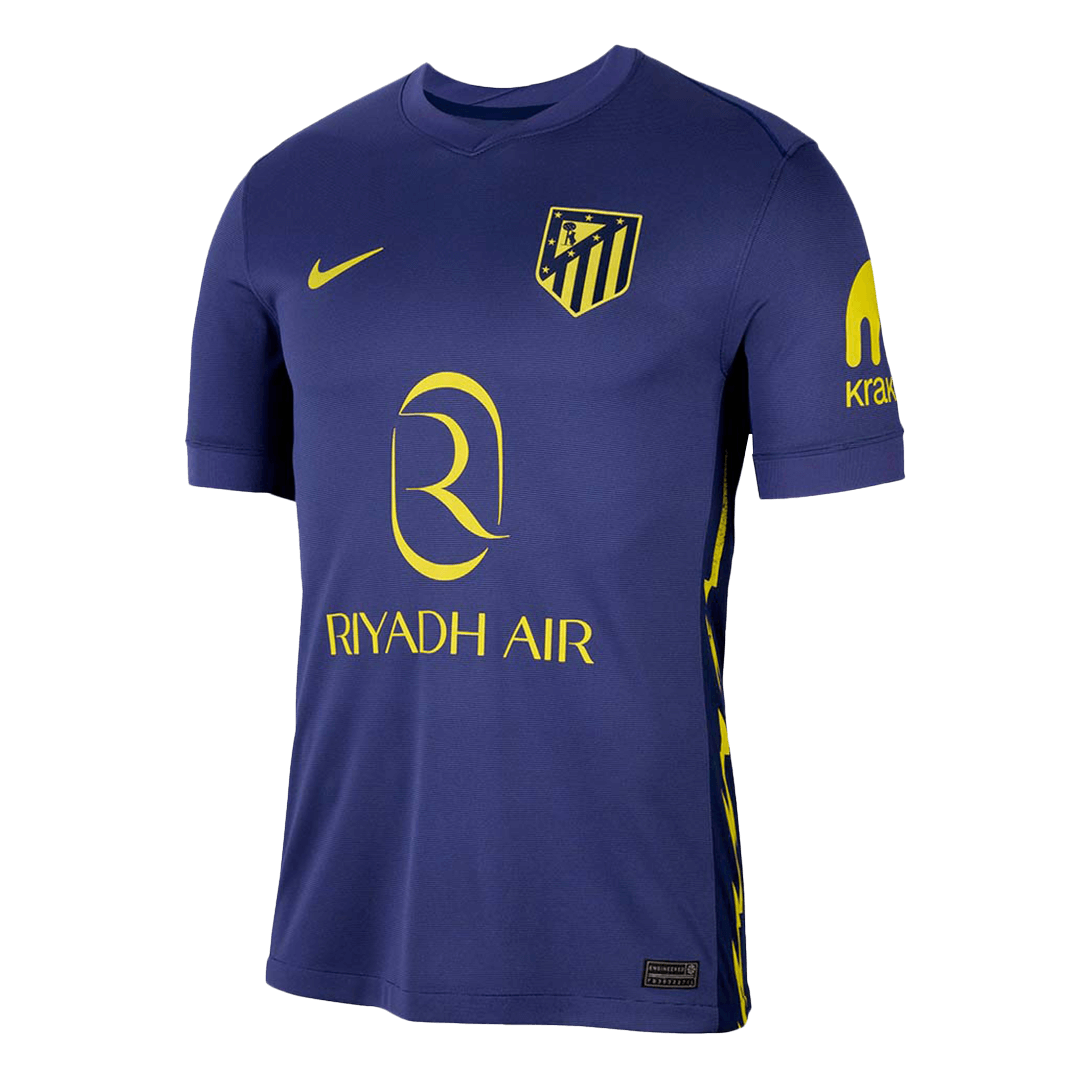 Atletico Madrid Soccer Jersey Away Custom Shirt 2025/26 Jersey