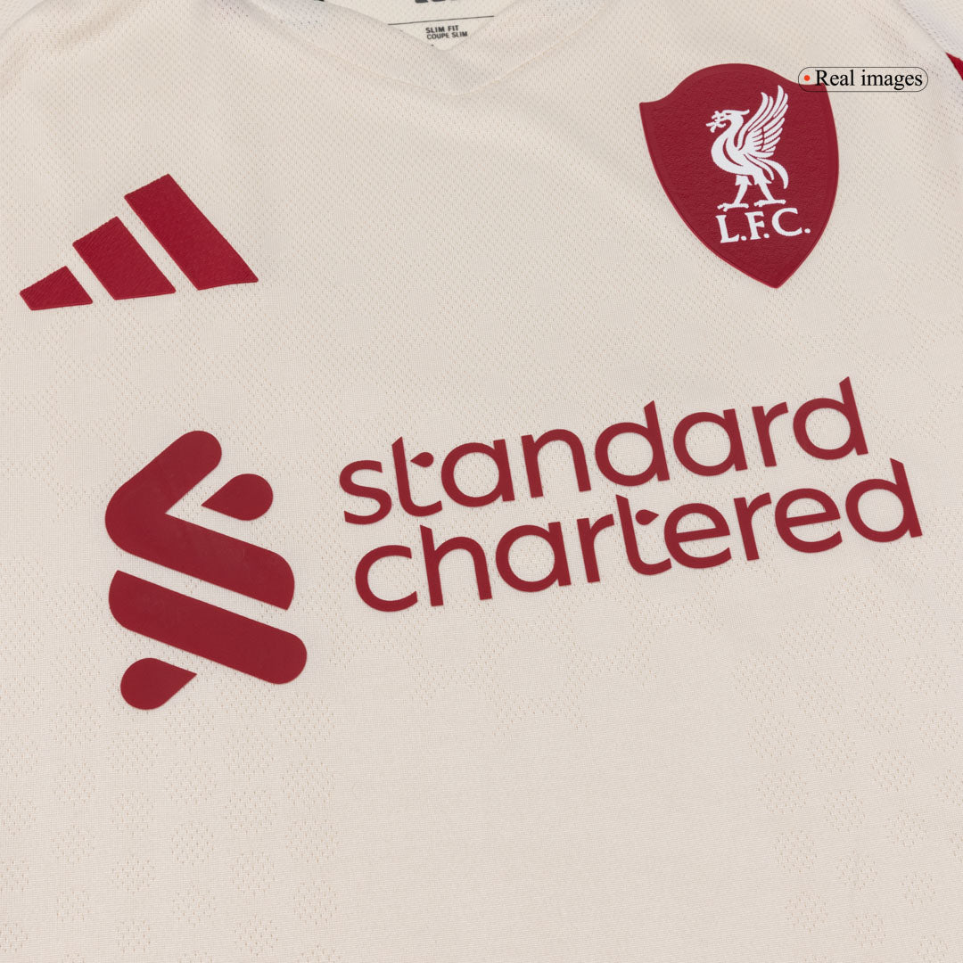 GAKPO #18 Liverpool Away Authentic Soccer Jersey 2025/26 - Image 6