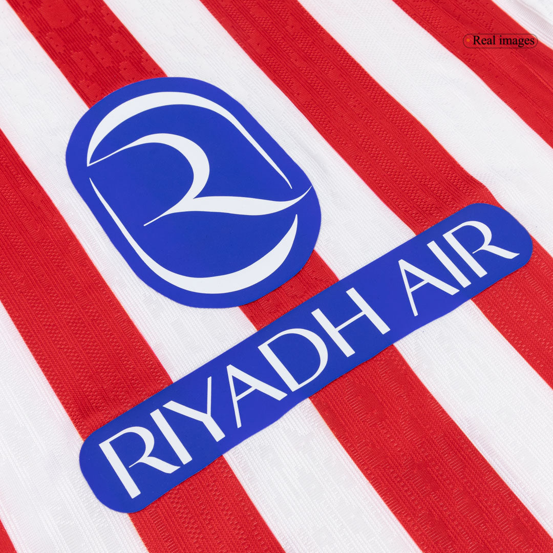 SØRLOTH #9 Atletico Madrid Home Player Version Jersey 2025/26 - Image 5