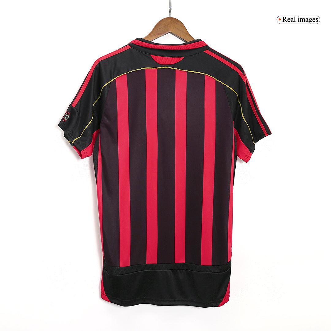 Retro Soccer Jersey AC Milan Home 2006/07 - Image 10