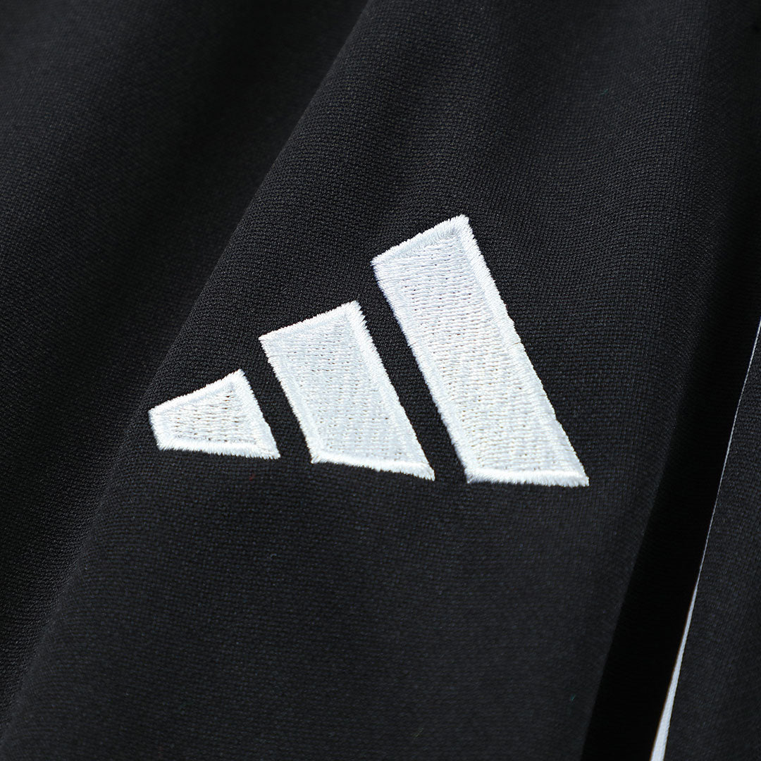 Real Madrid 1/4 Zip Tracksuit 2025/26 Black - Image 13