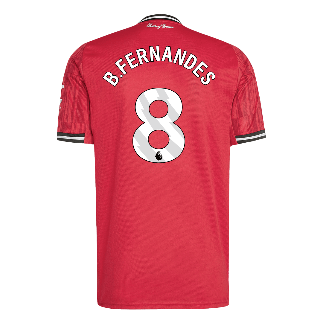 B.FERNANDES #8 Manchester United Home Soccer Jersey 2025/26 - Image 10