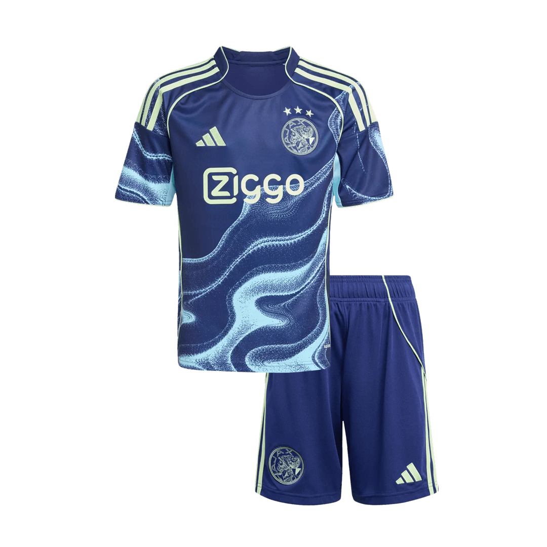 Ajax Away Kids Soccer Jerseys Kit 2025/26