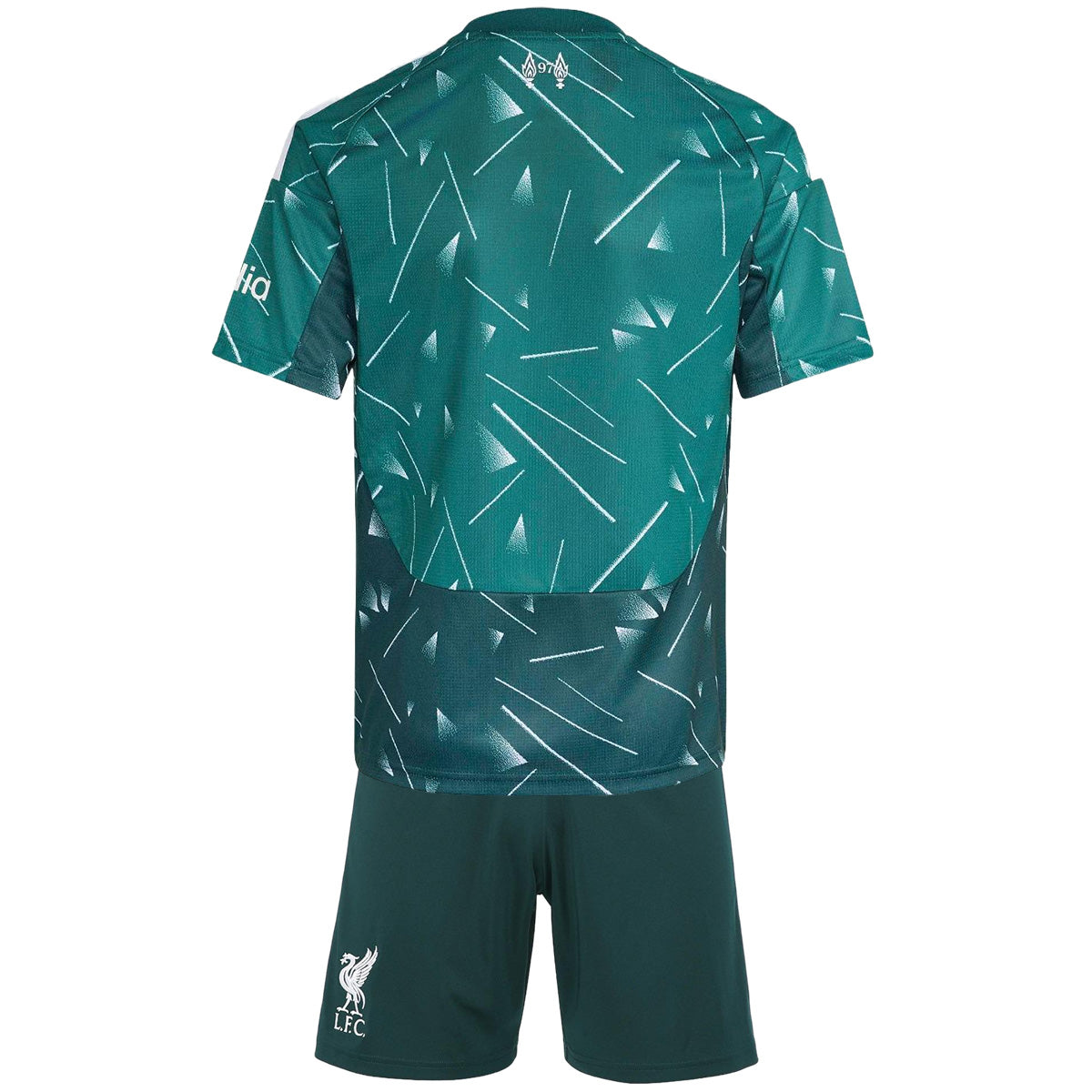 Liverpool Goalkeeper Kids Soccer Jerseys Kit 2026/27 Green - Image 4