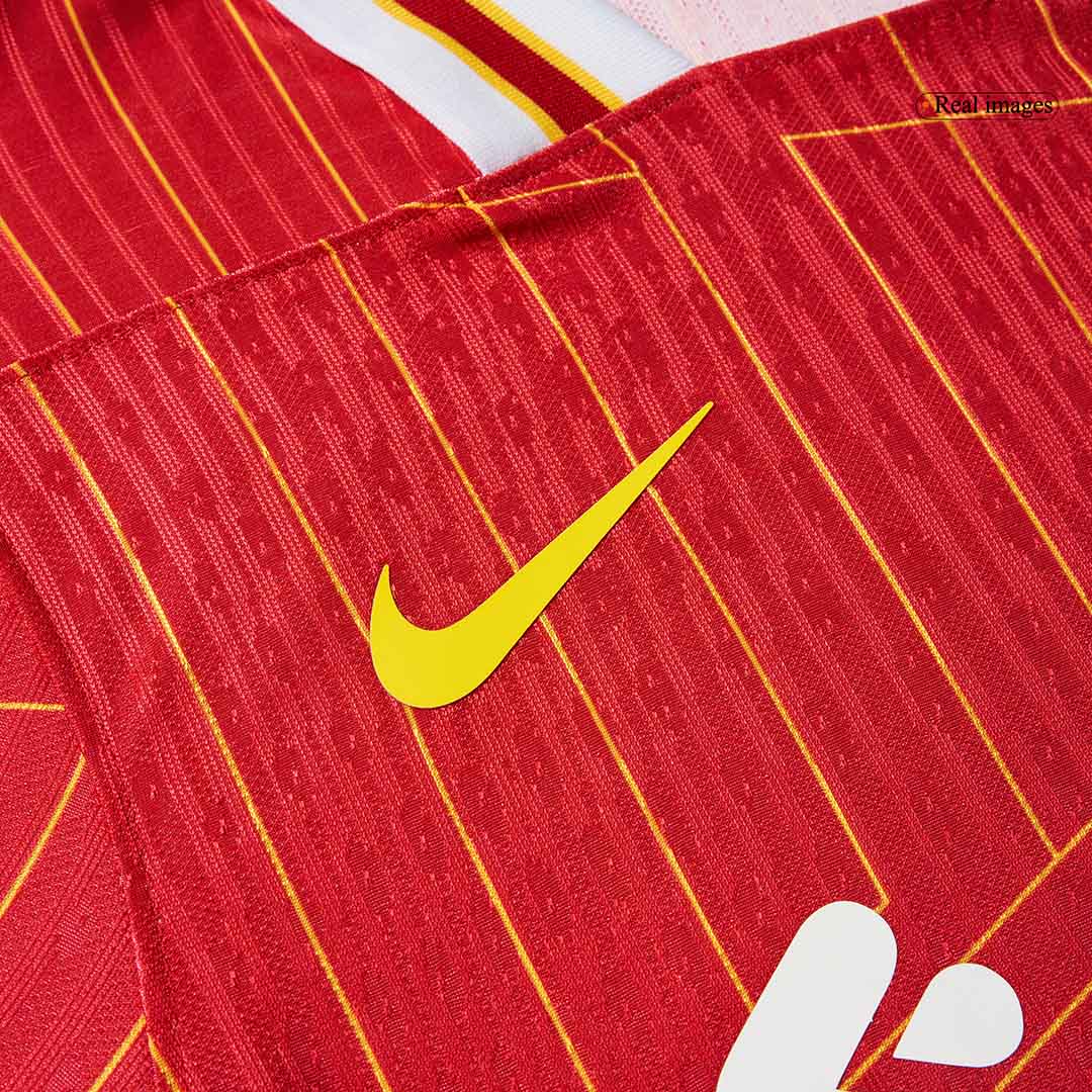DIOGO J. #20 Authentic Liverpool Home Soccer Jersey 2024/25 Red - Image 7