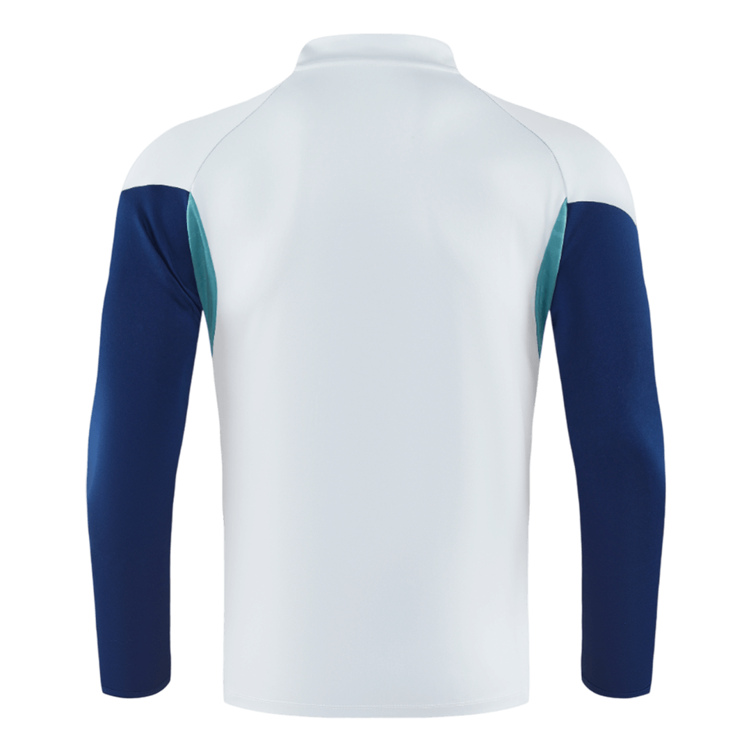 Arsenal 1/4 Zip Tracksuit 2025/26 White - Image 20
