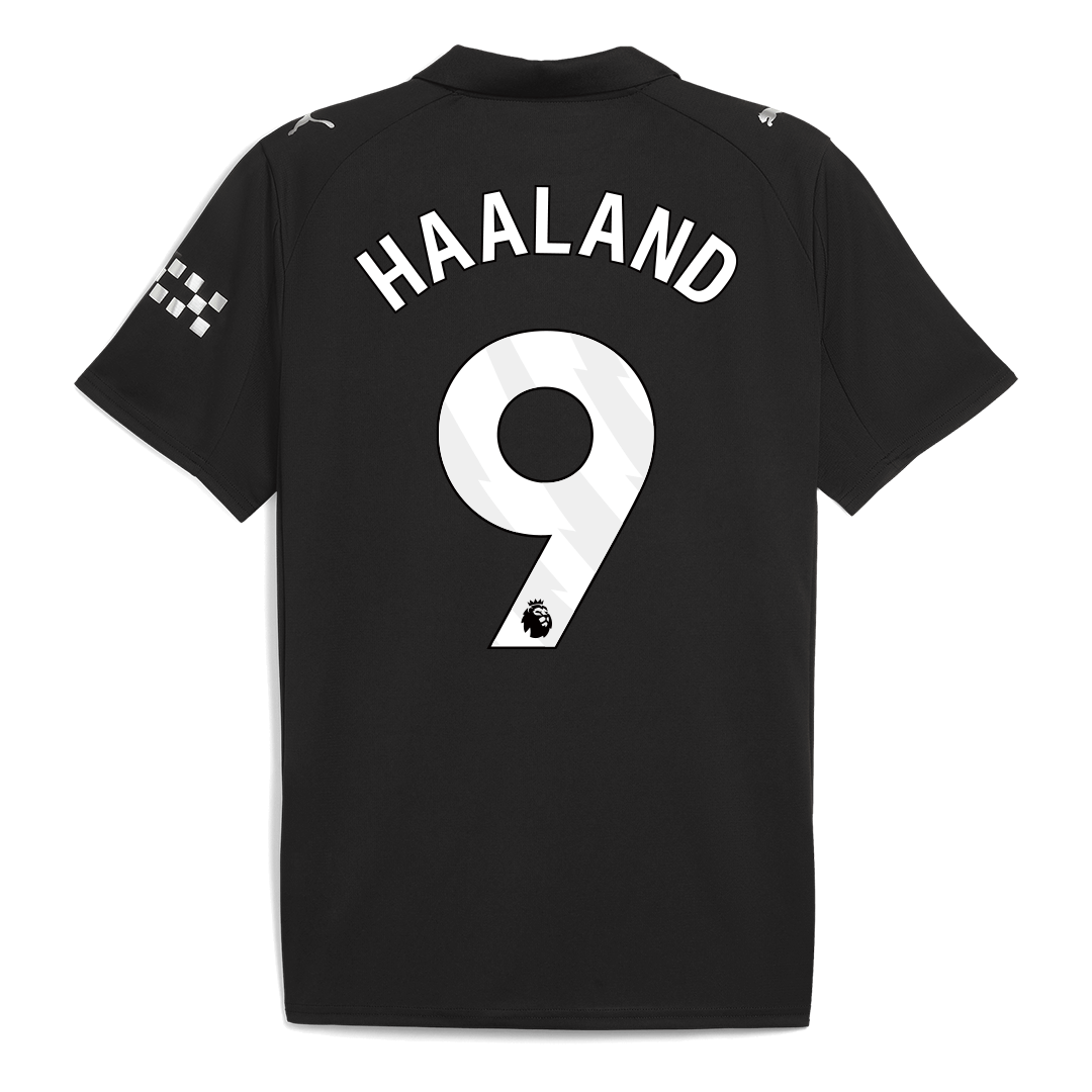 HAALAND #9 Manchester City Away Soccer Jersey 2025/26 - Image 8