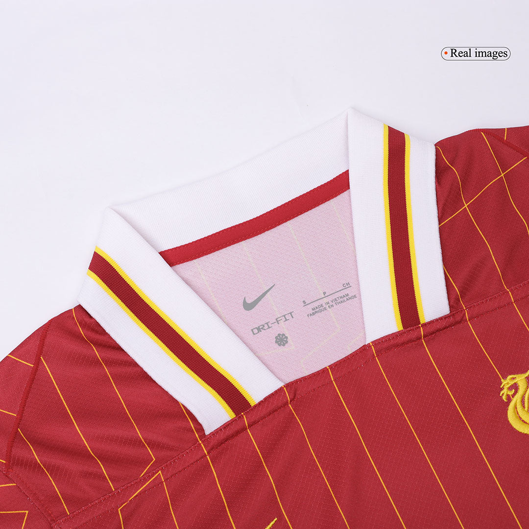 CHAMPIONS #20 Liverpool Home Soccer Jersey 2024/25 Red - Image 8