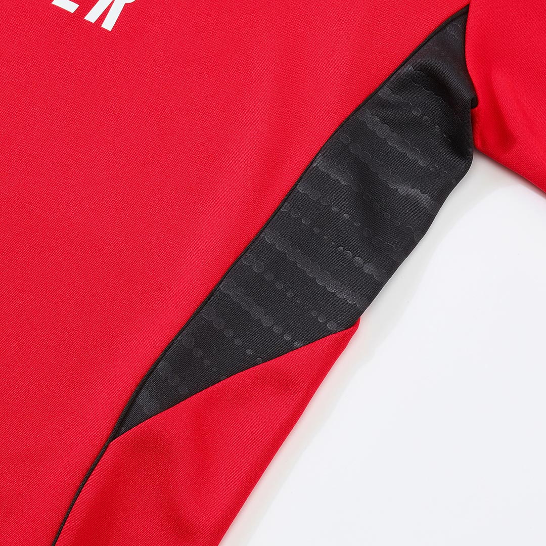 Arsenal 1/4 Zip Tracksuit 2025/26 Red - Image 8