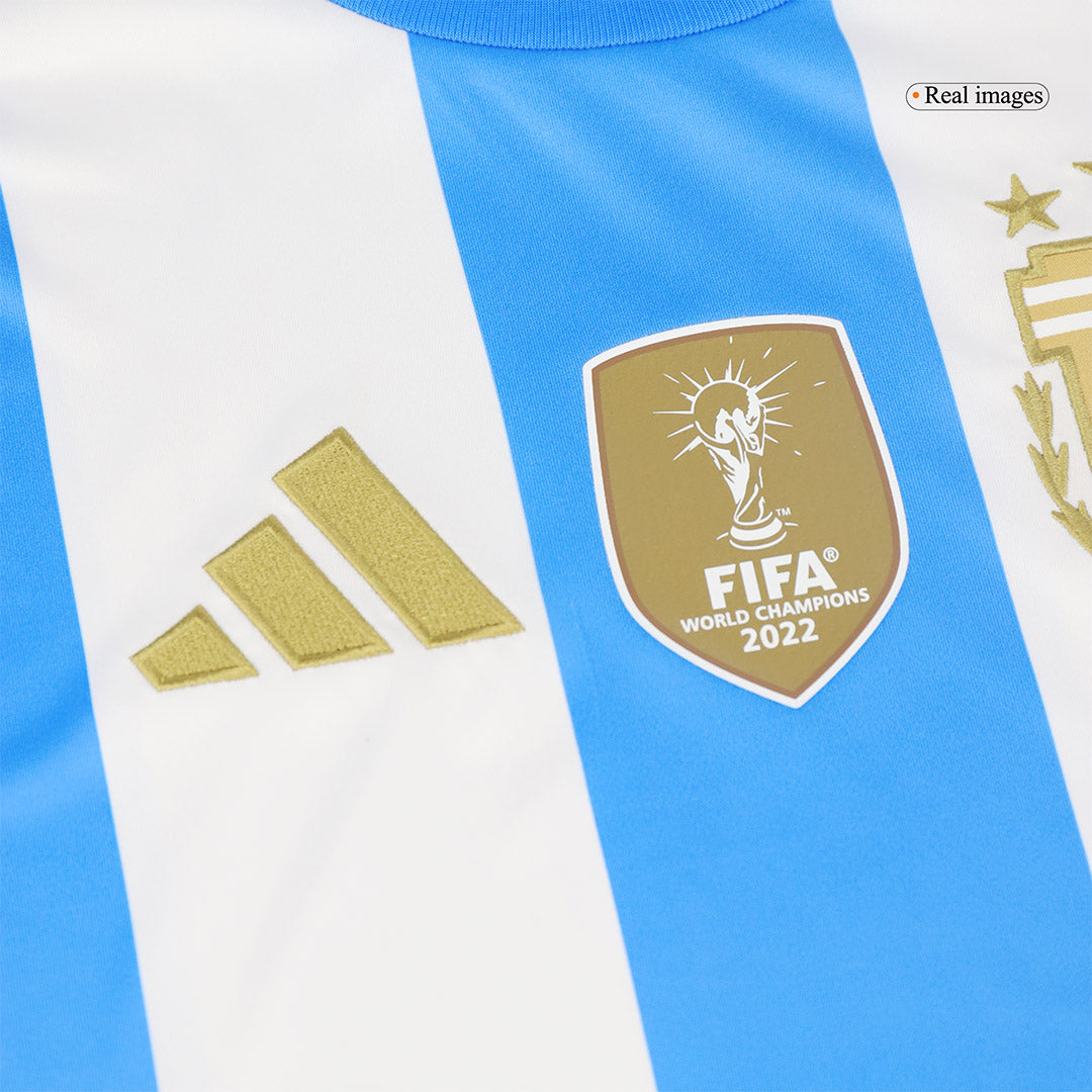 L.Martínez #22 Argentina Home Soccer Jersey 2024 - Image 5