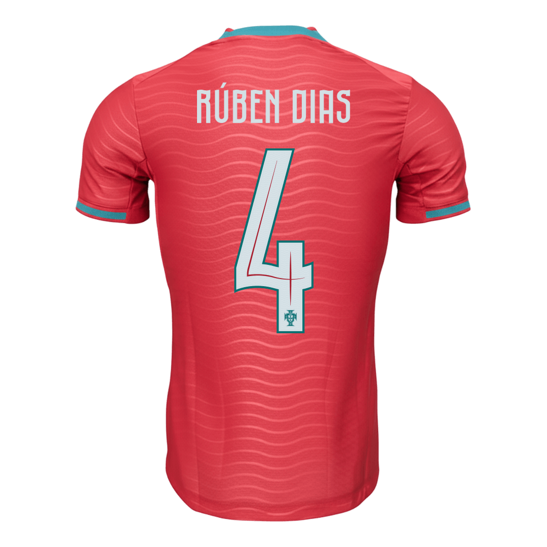 RÚBEN DIAS #4 Portugal Home Player Version Jersey World Cup 2026 - Image 8