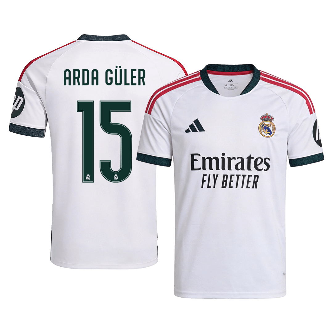 ARDA GÜLER #15 Real Madrid Home Soccer Jersey 2026/27
