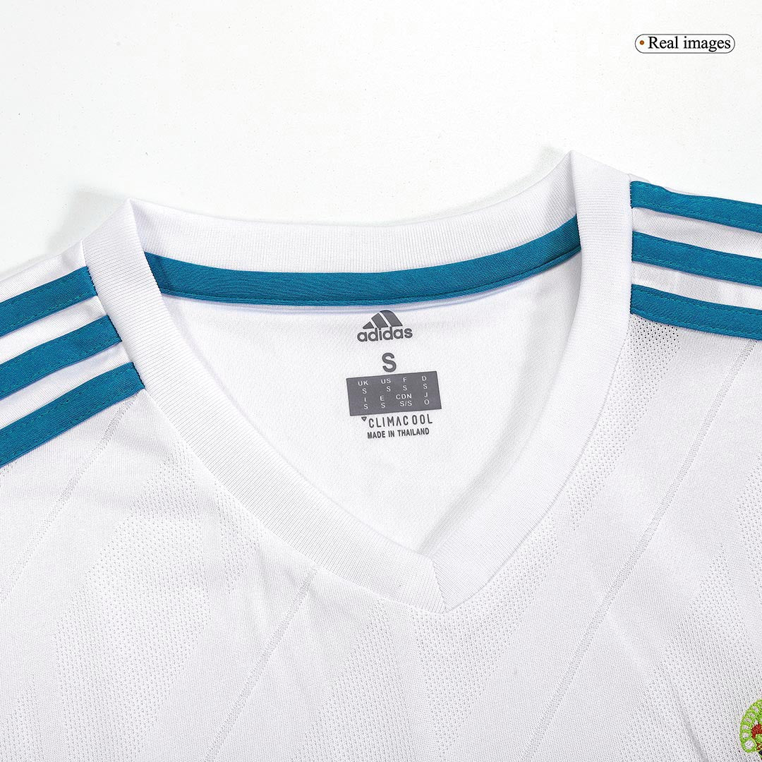 SERGIO RAMOS #4 Real Madrid Retro Jersey Home Soccer Shirt 2017/18 - Image 7