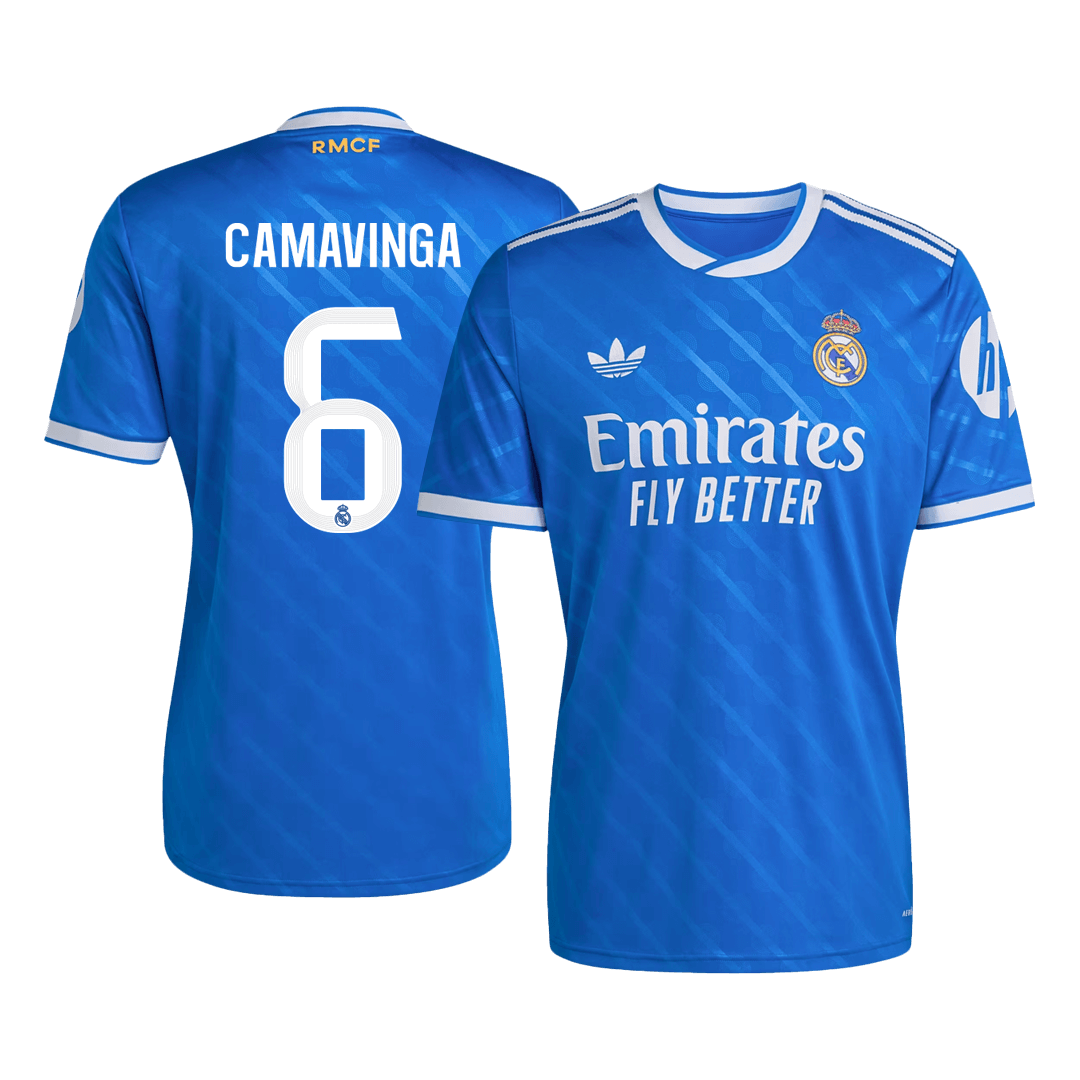 CAMAVINGA #6 Real Madrid Third Away Soccer Jersey 2025/26