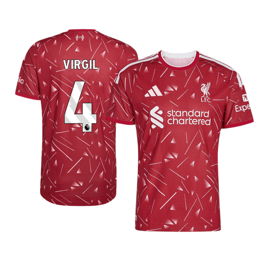 VIRGIL #4 Liverpool Home Player Version Jersey 2026/27