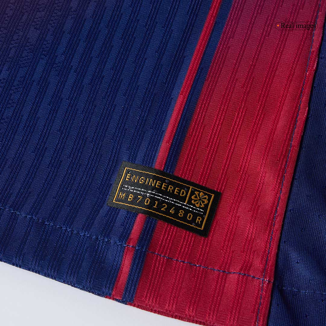 CUBARSÍ #2 Barcelona Home Authentic Soccer Jersey 2025/26 - UCL - Image 5