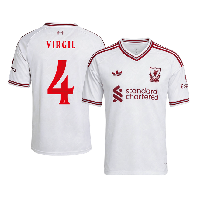 VIRGIL #4 Liverpool Away Soccer Jersey 2026/27 -UCL