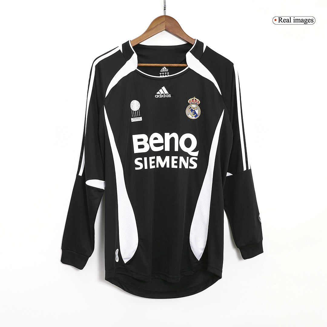 Retro Jersey ERGIO RAMOS #4 Real Madrid Retro Jersey Away Soccer Shirt 2006/07 - Image 8