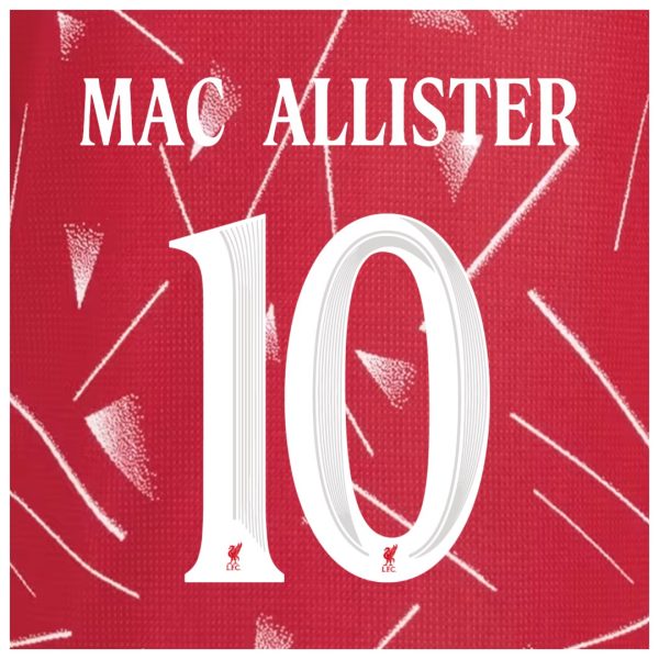 MAC ALLISTER #10 Liverpool Home Soccer Jersey 2026/27 - UCL