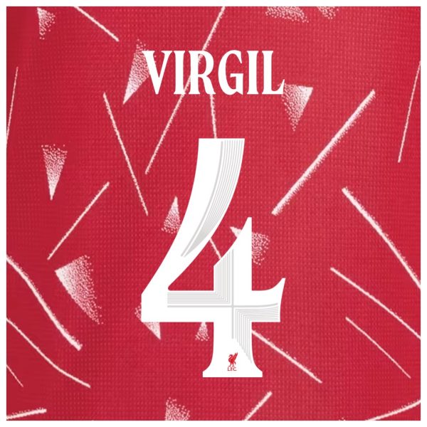 VIRGIL #4 Liverpool Home Soccer Jersey 2026/27 - UCL