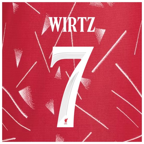 WIRTZ #7 Liverpool Home Soccer Jersey 2026/27 - UCL
