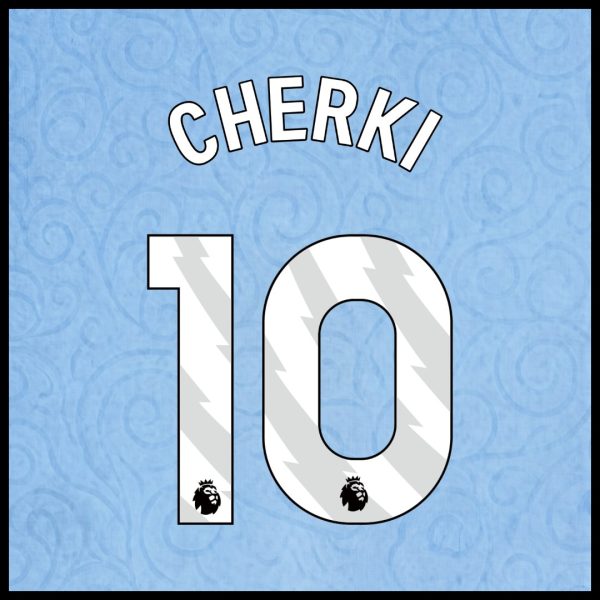 CHERKI #10 Manchester City Home Soccer Jersey 2026/27