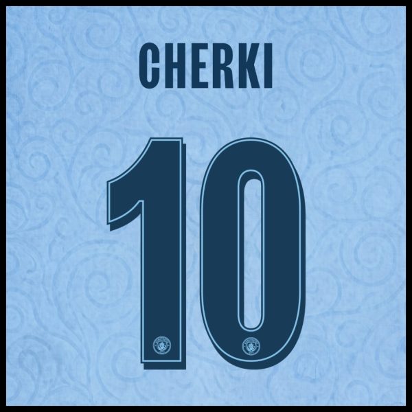 CHERKI #10 Manchester City Home Soccer Jersey 2026/27 -UCL